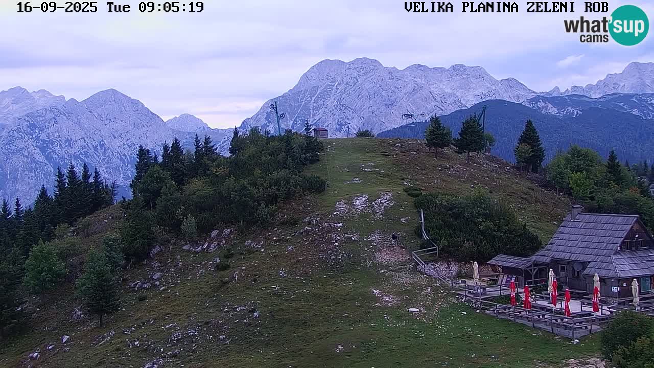 Zeleni Rob – Webcam live | Velika Planina