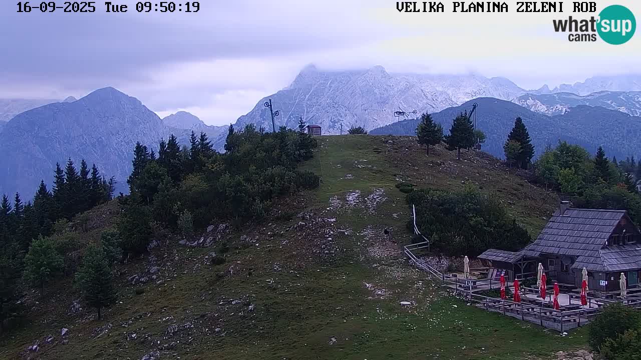 Zeleni Rob | Web kamera Velika Planina