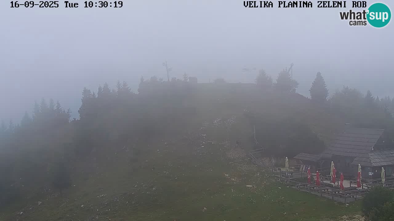 Zeleni Rob – Webcam live | Velika Planina