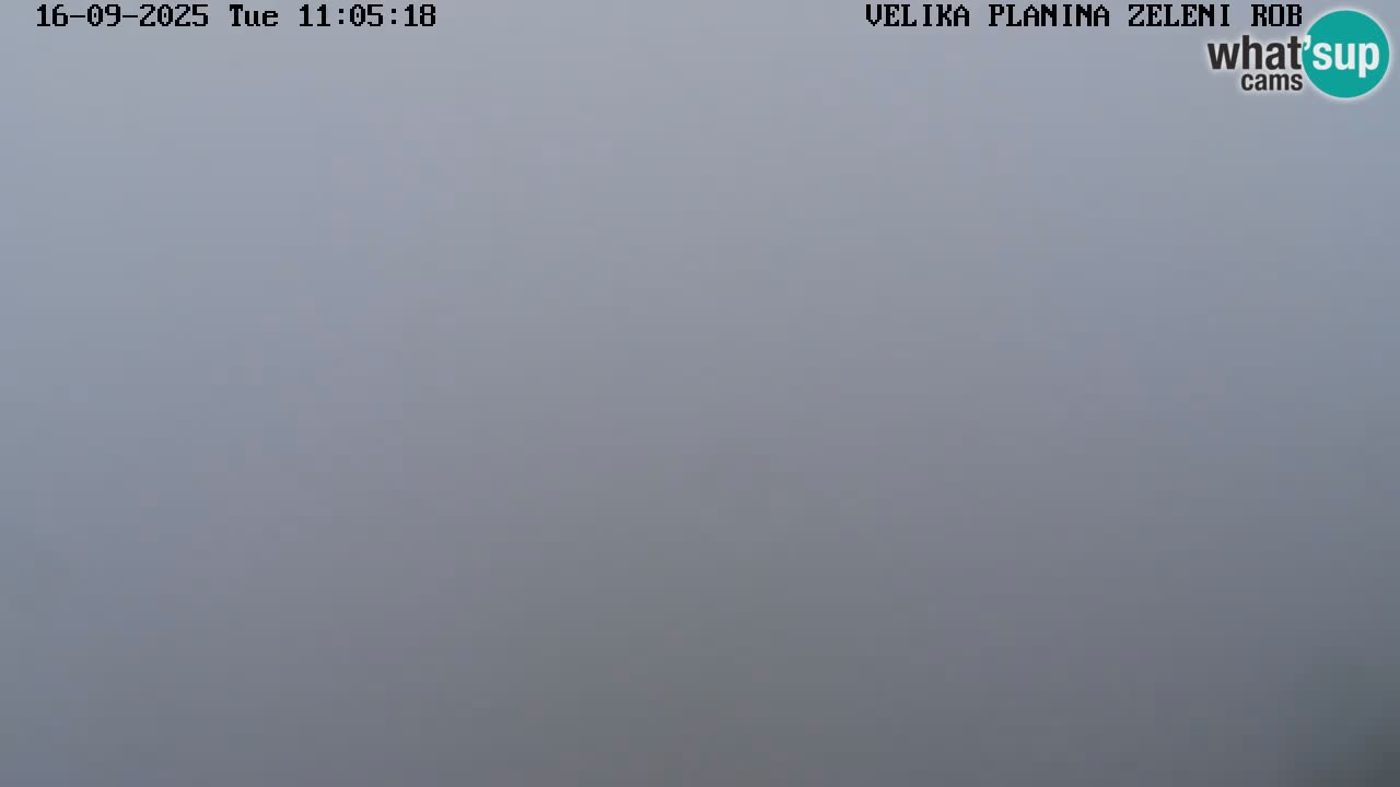 Zeleni Rob | Webcam en vivo Velika Planina