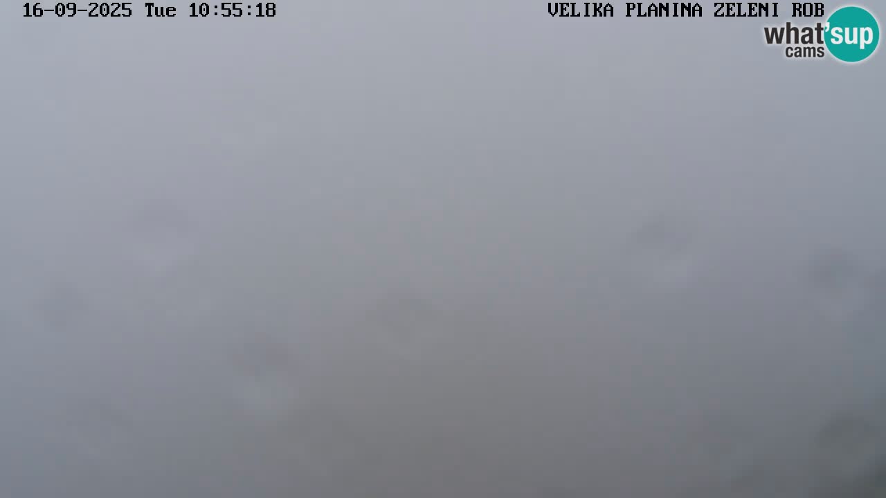 Zeleni Rob | Webcam en vivo Velika Planina