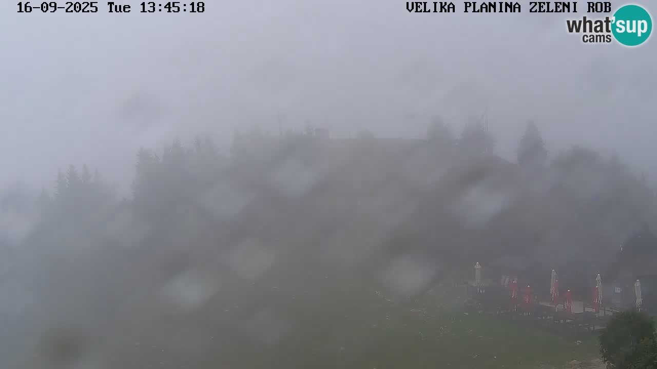 Zeleni Rob – Webcam live | Velika Planina