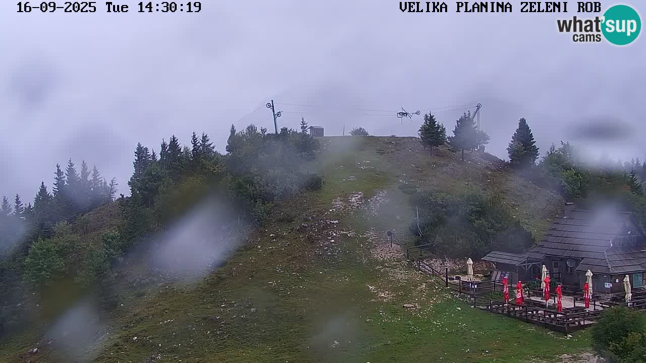 Zeleni Rob – Webcam live | Velika Planina