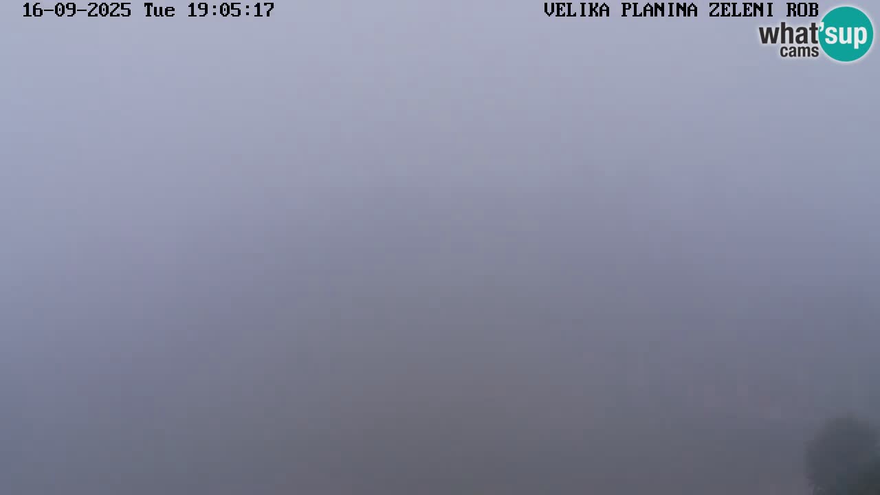 Zeleni Rob | Web kamera Velika Planina