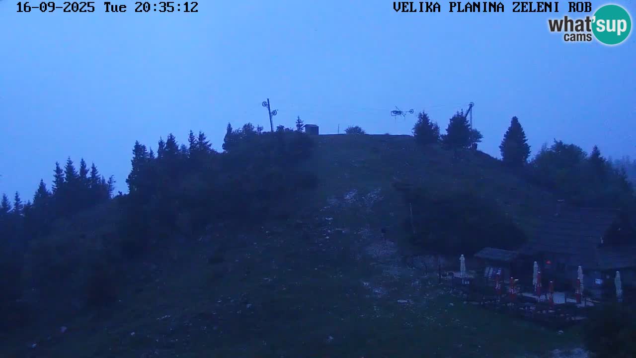 Zeleni Rob | Web kamera Velika Planina