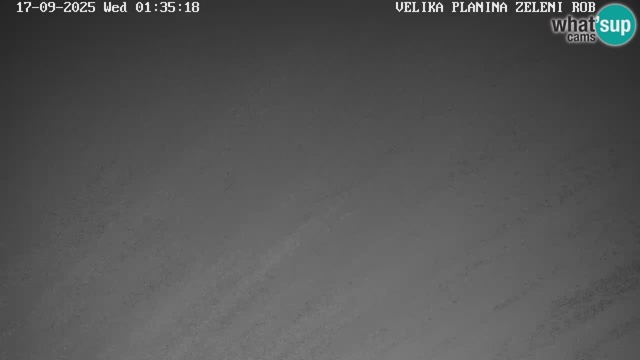 Zeleni Rob | Webcam en vivo Velika Planina