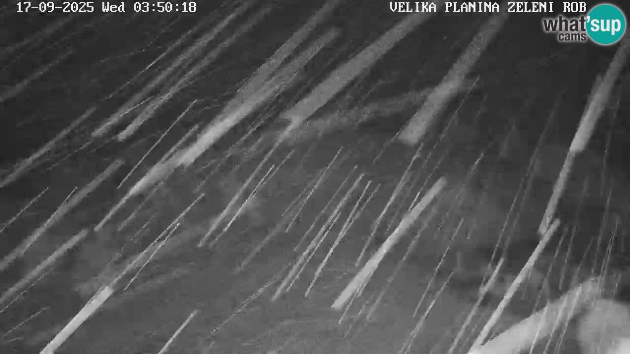 Zeleni Rob – kamera v živo | Velika Planina