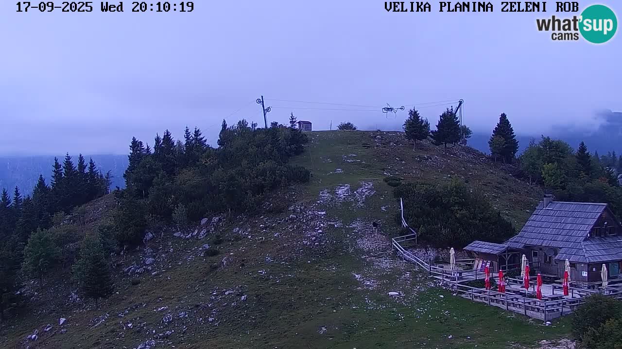 Zeleni Rob – Webcam live | Velika Planina