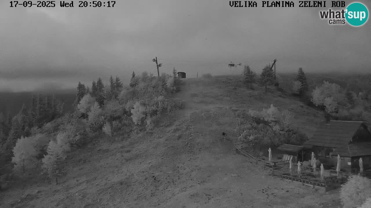 Zeleni Rob – Webcam live | Velika Planina