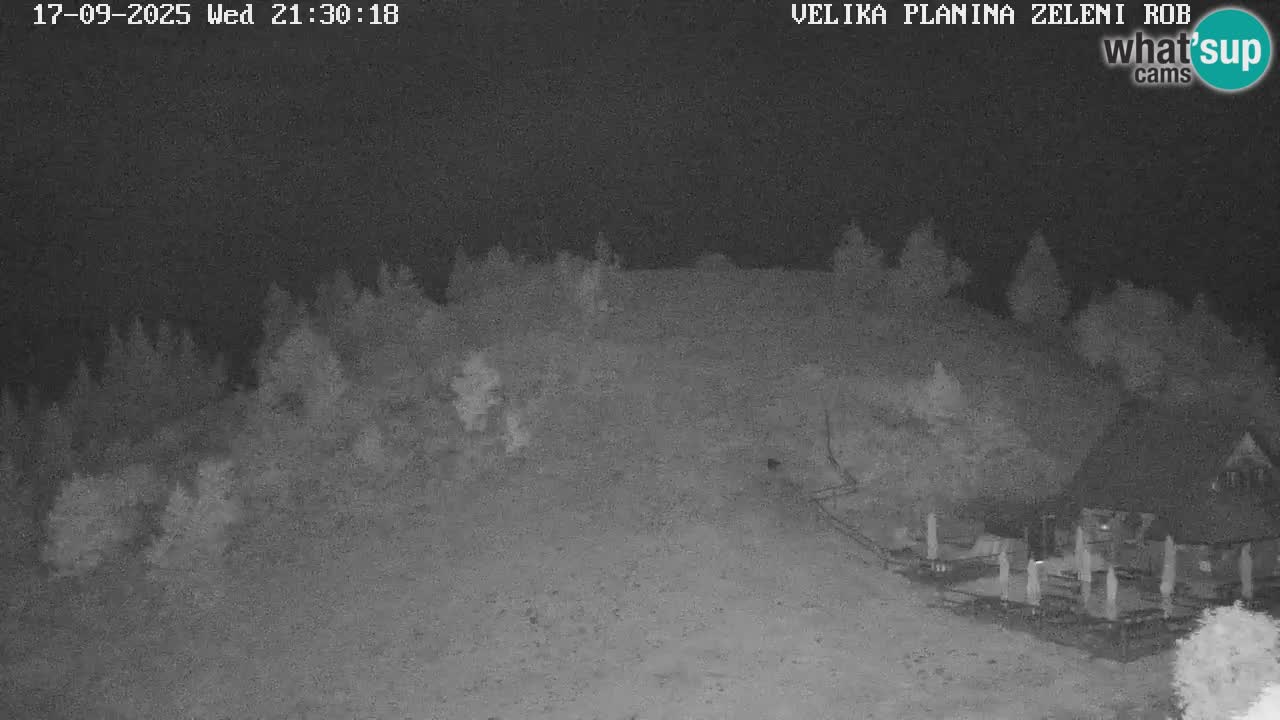 Zeleni Rob – Webcam live | Velika Planina