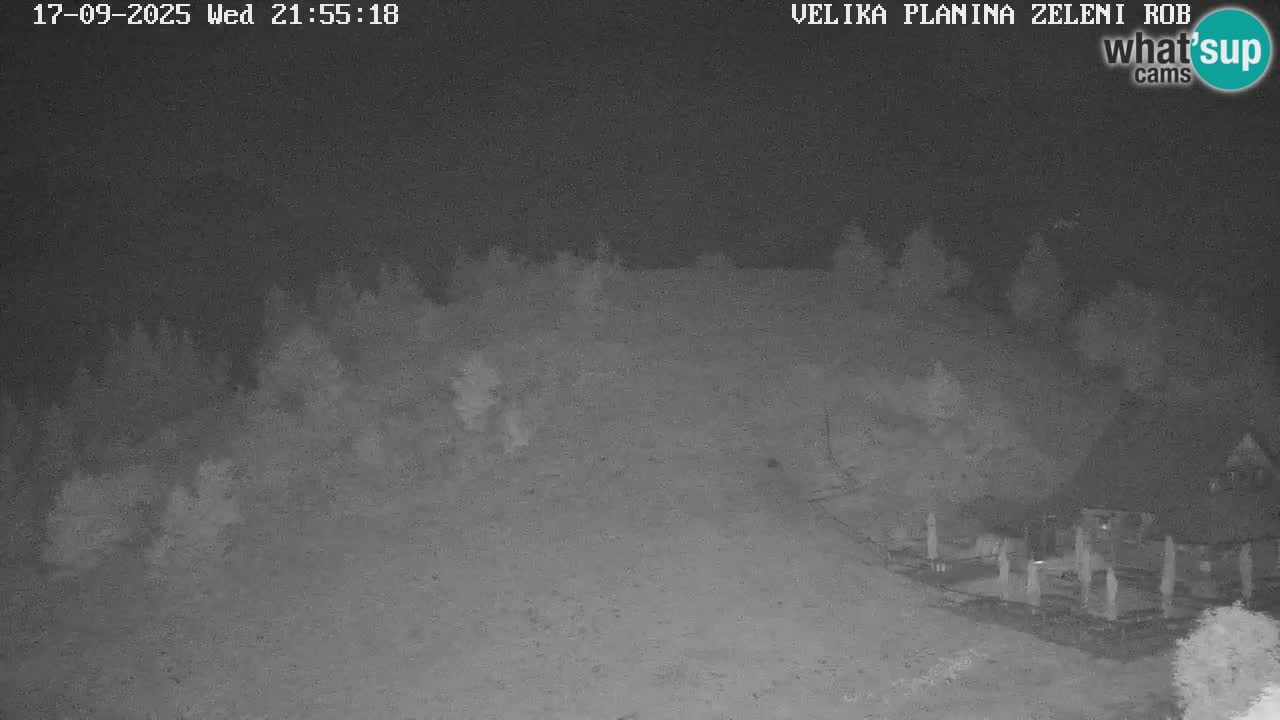 Zeleni Rob | Web kamera Velika Planina