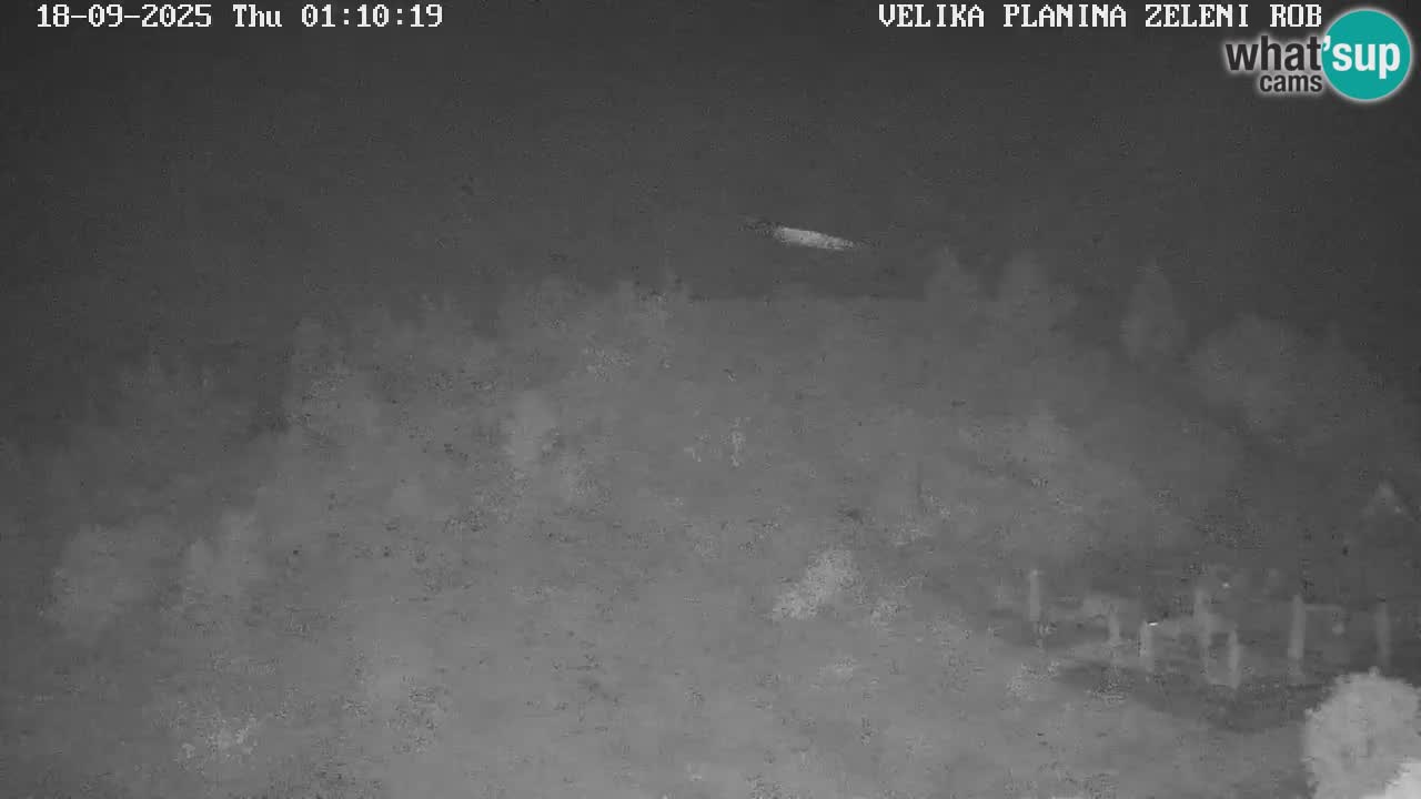 Zeleni Rob – Webcam live | Velika Planina