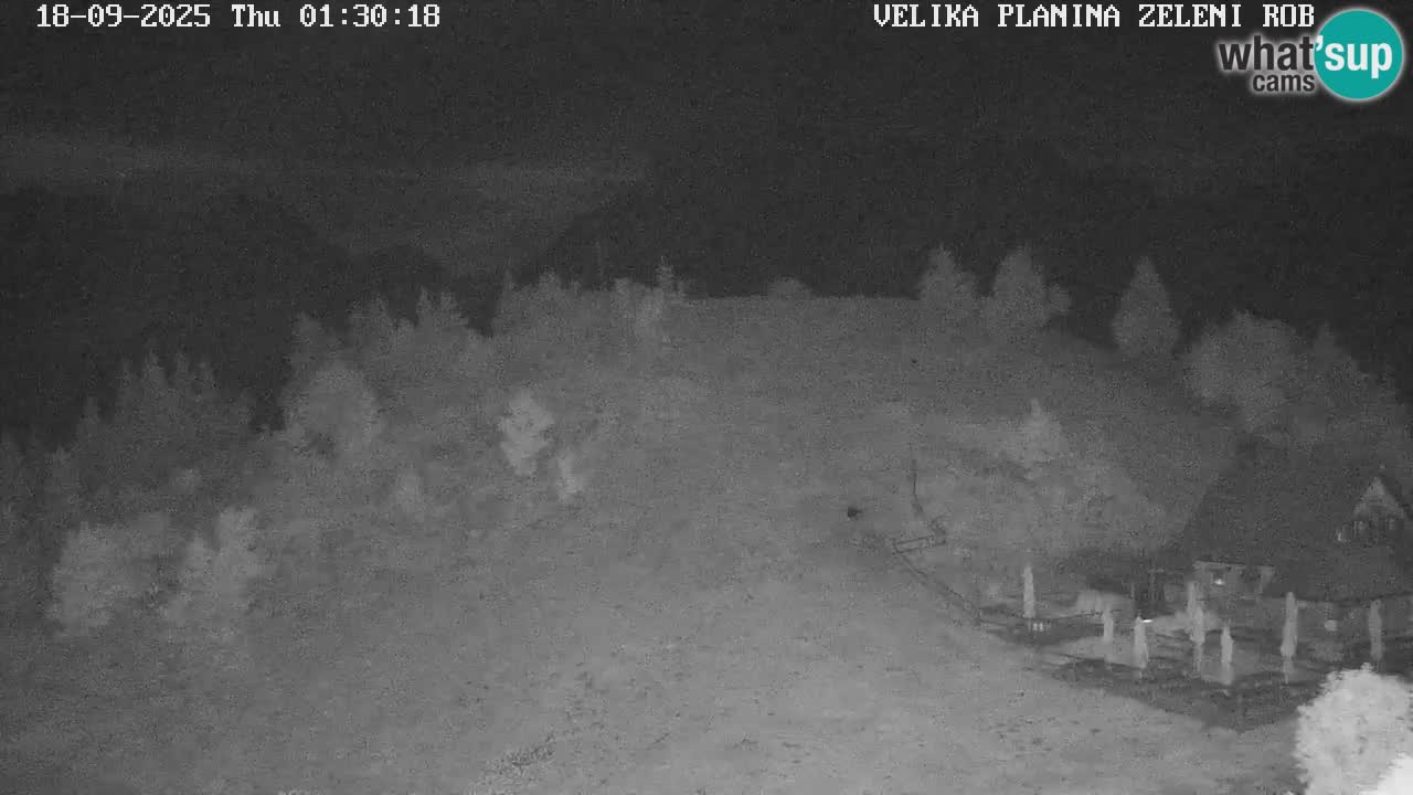 Zeleni Rob – Webcam live | Velika Planina