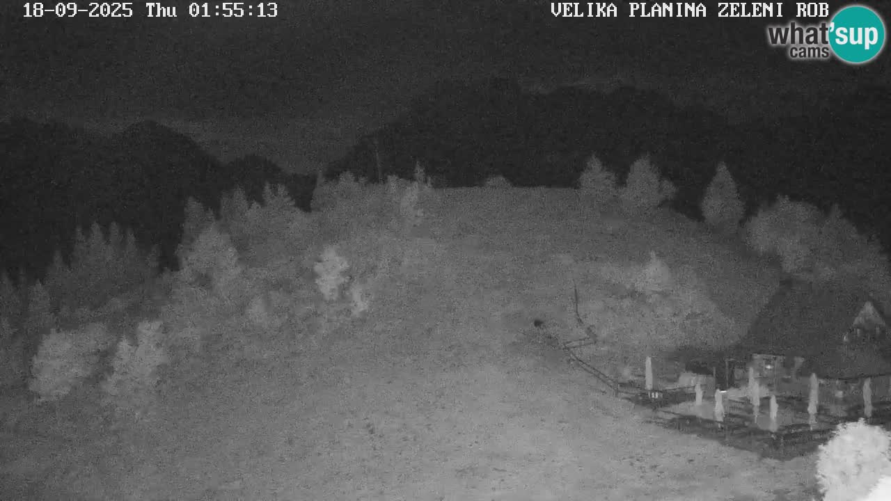 Zeleni Rob – Webcam live | Velika Planina