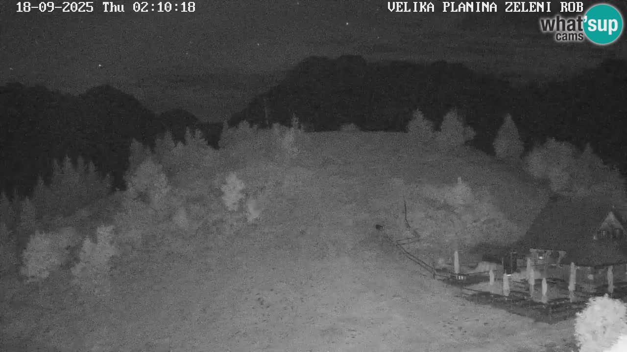 Zeleni Rob | Webcam live Velika Planina