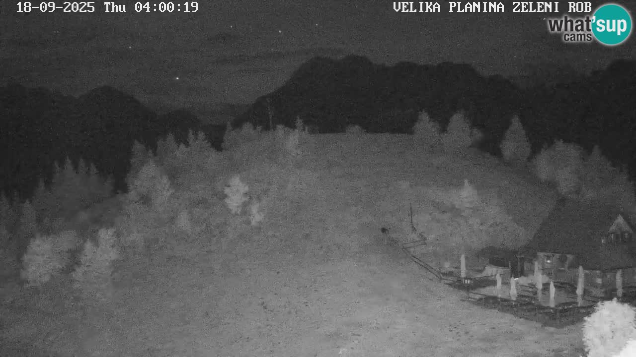 Zeleni Rob – Webcam live | Velika Planina