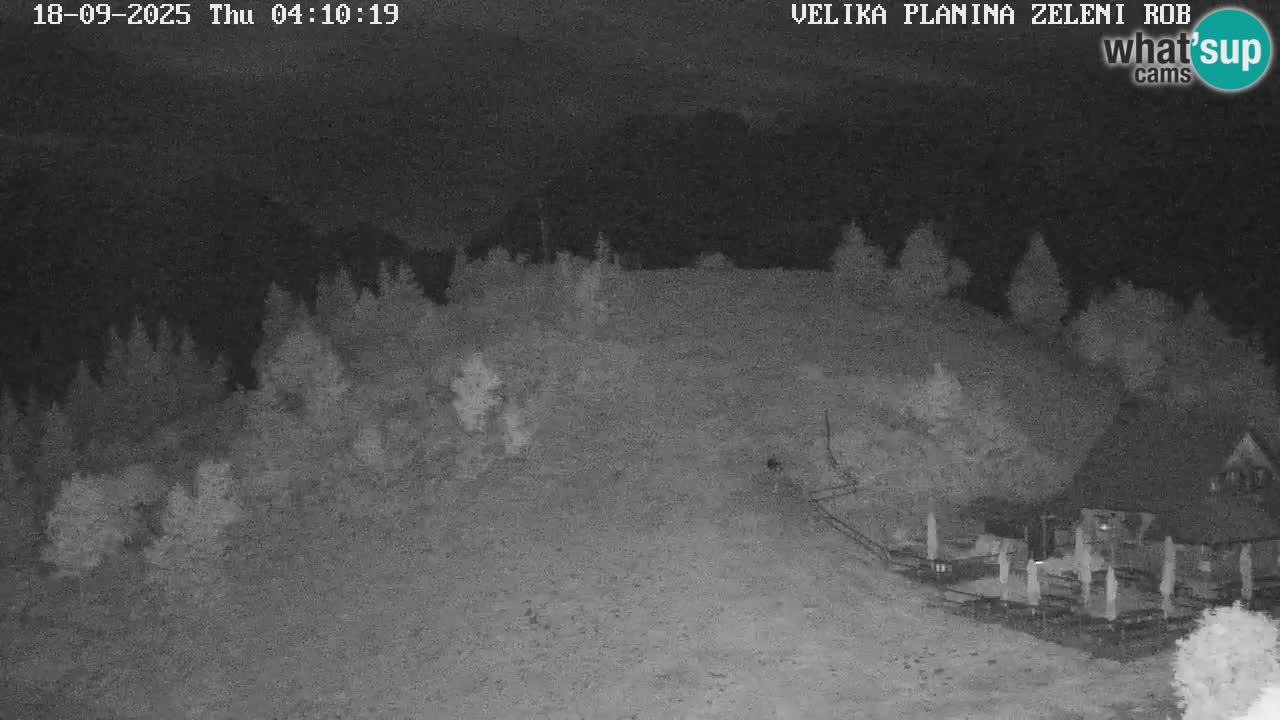Zeleni Rob – Webcam live | Velika Planina