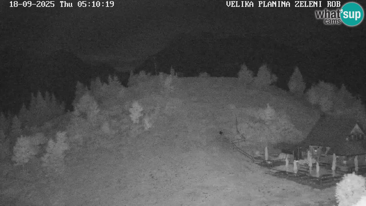 Zeleni Rob – Webcam live | Velika Planina