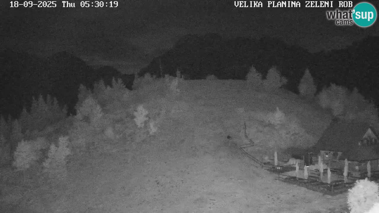 Zeleni Rob – Webcam live | Velika Planina