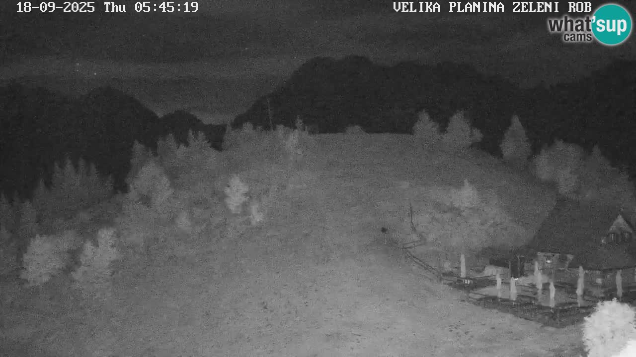 Zeleni Rob – Webcam live | Velika Planina