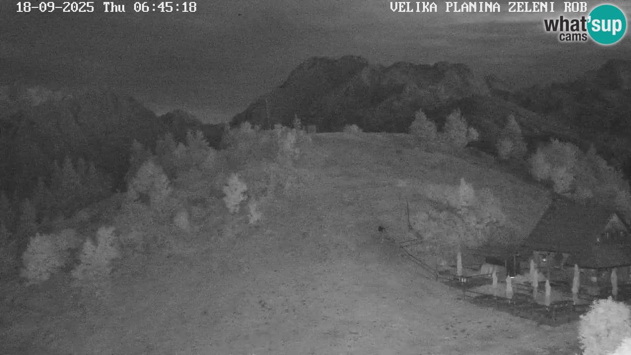 Zeleni Rob | Web kamera Velika Planina