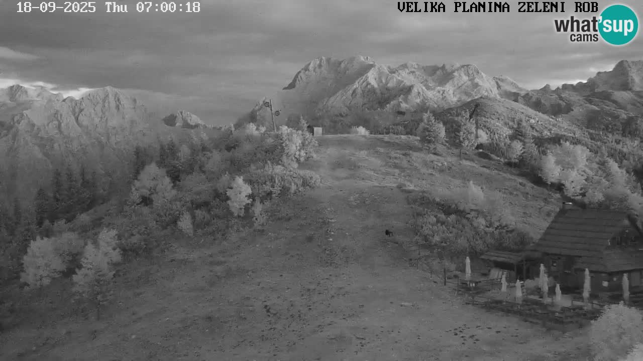 Zeleni Rob – Webcam live | Velika Planina