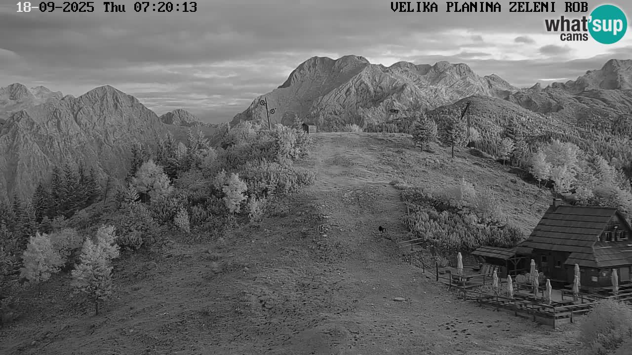 Zeleni Rob – Webcam live | Velika Planina