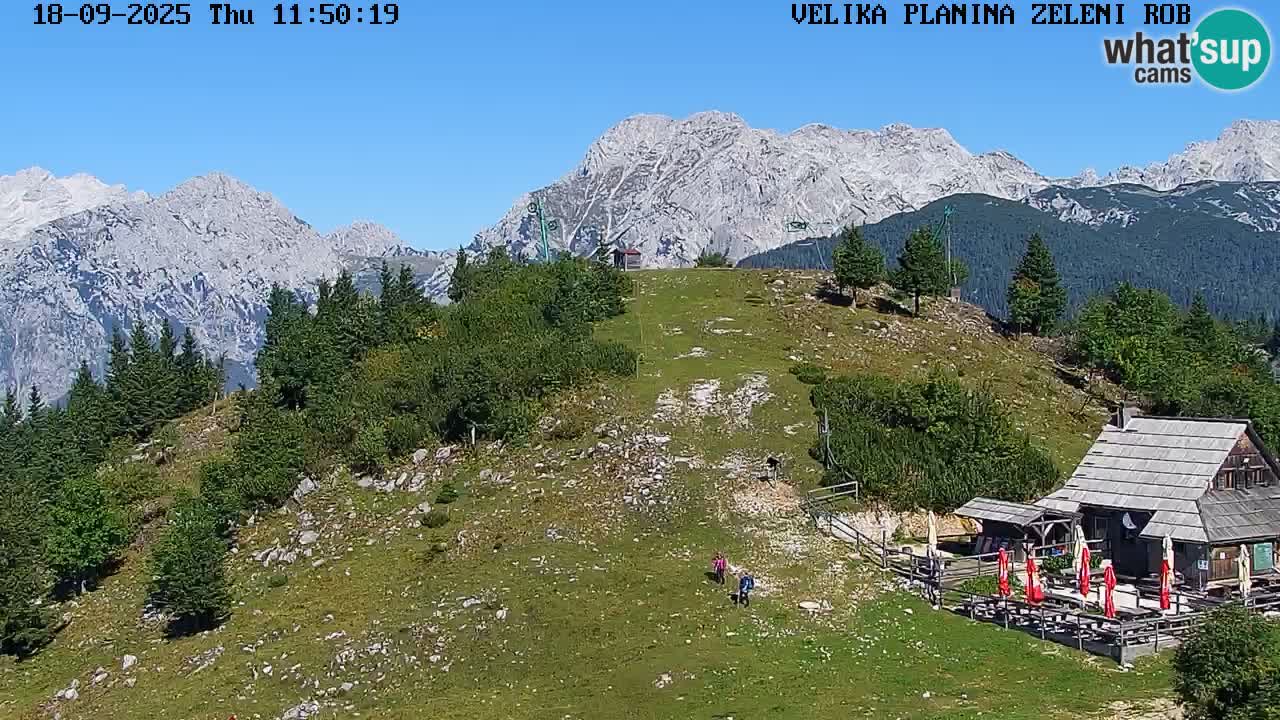 Zeleni Rob – Webcam live | Velika Planina