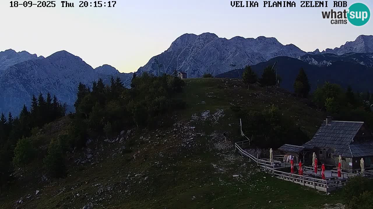 Zeleni Rob – Webcam live | Velika Planina