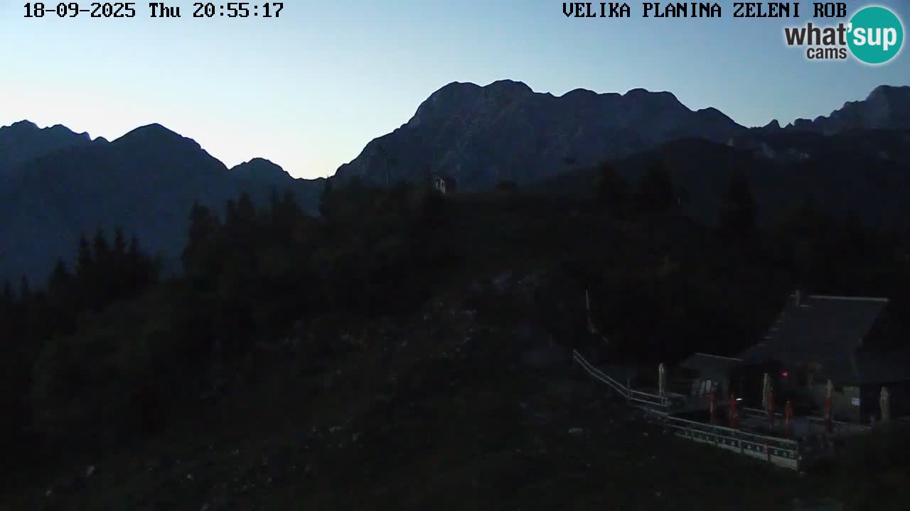 Zeleni Rob – Webcam live | Velika Planina