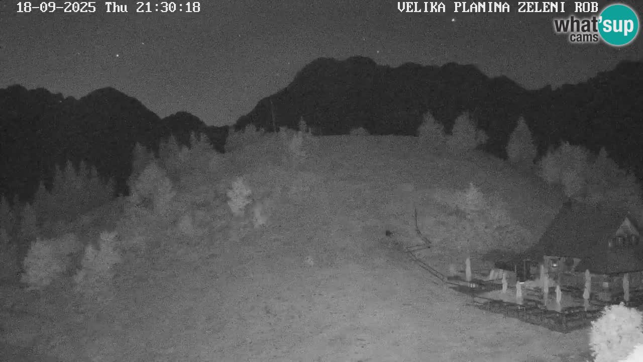 Zeleni Rob | Web kamera Velika Planina