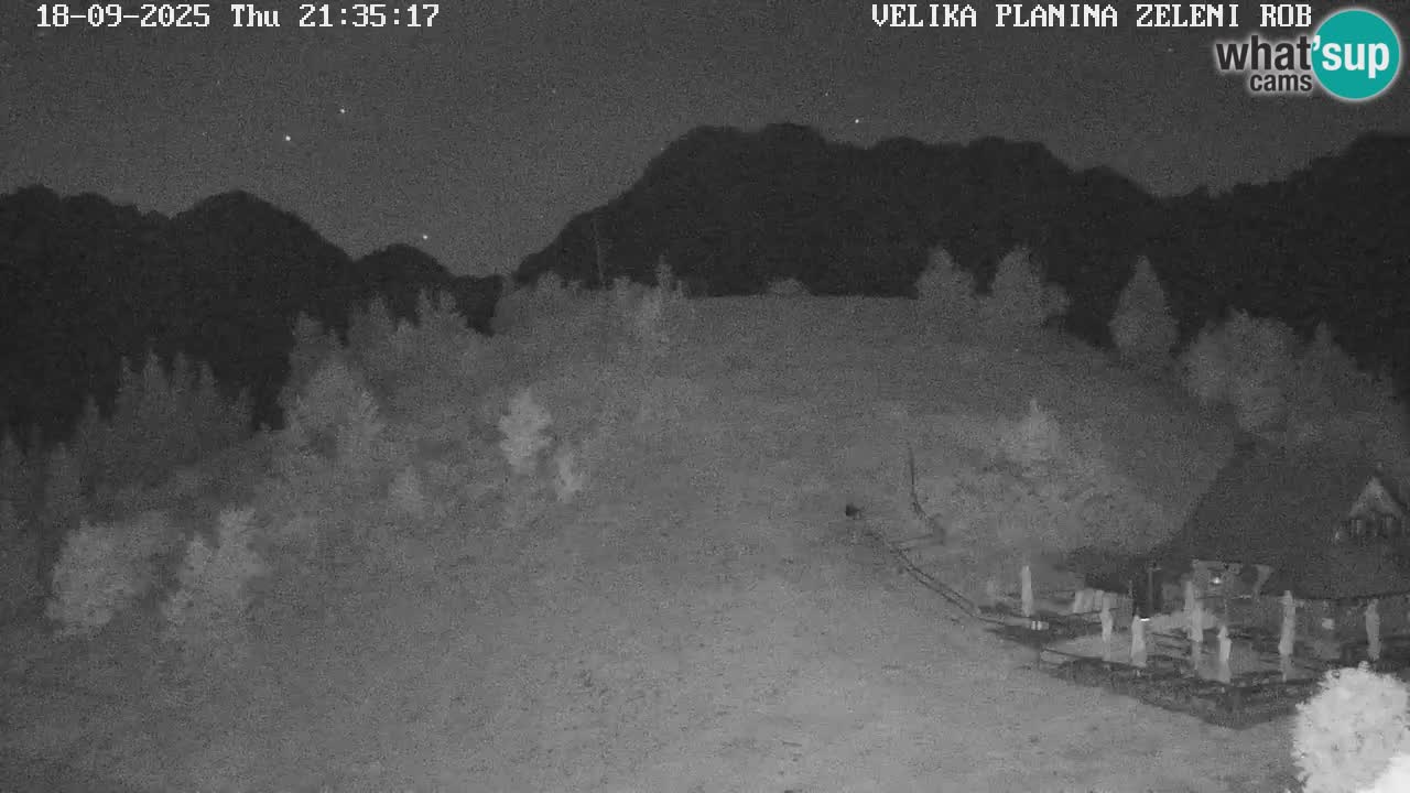 Zeleni Rob | Webcam live Velika Planina
