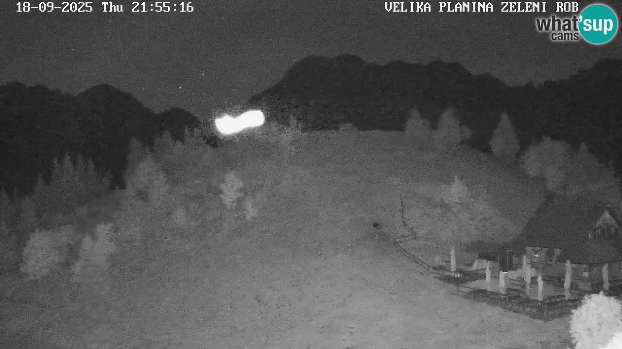 Zeleni Rob | Webcam live Velika Planina