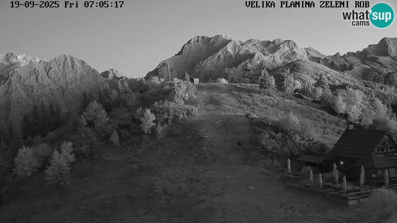 Zeleni Rob – Webcam live | Velika Planina