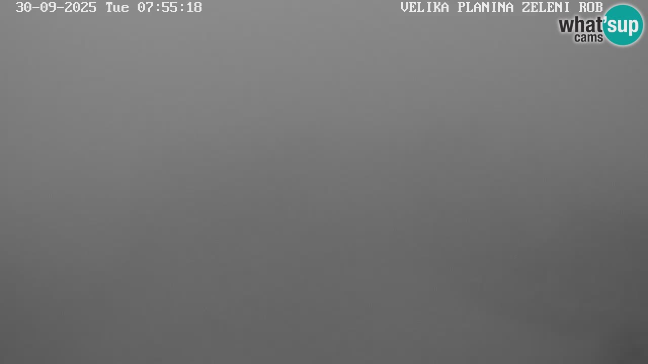 Zeleni Rob | Webcam en vivo Velika Planina