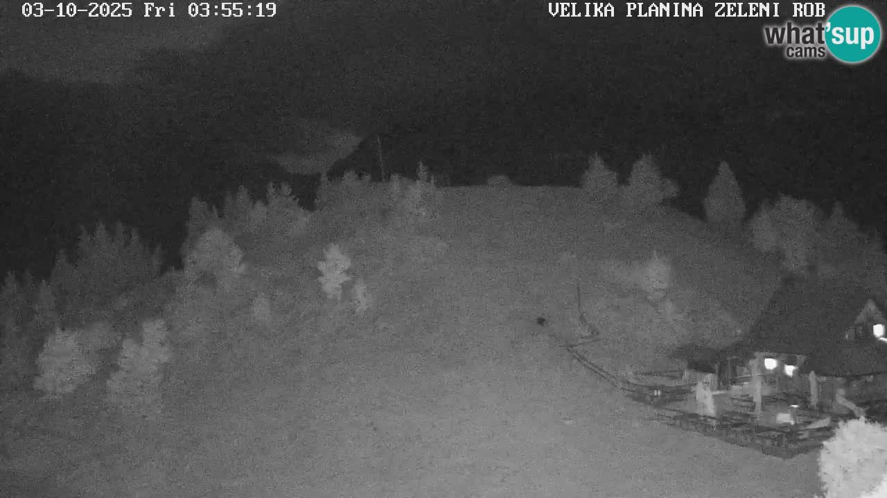 Zeleni Rob – Webcam live | Velika Planina