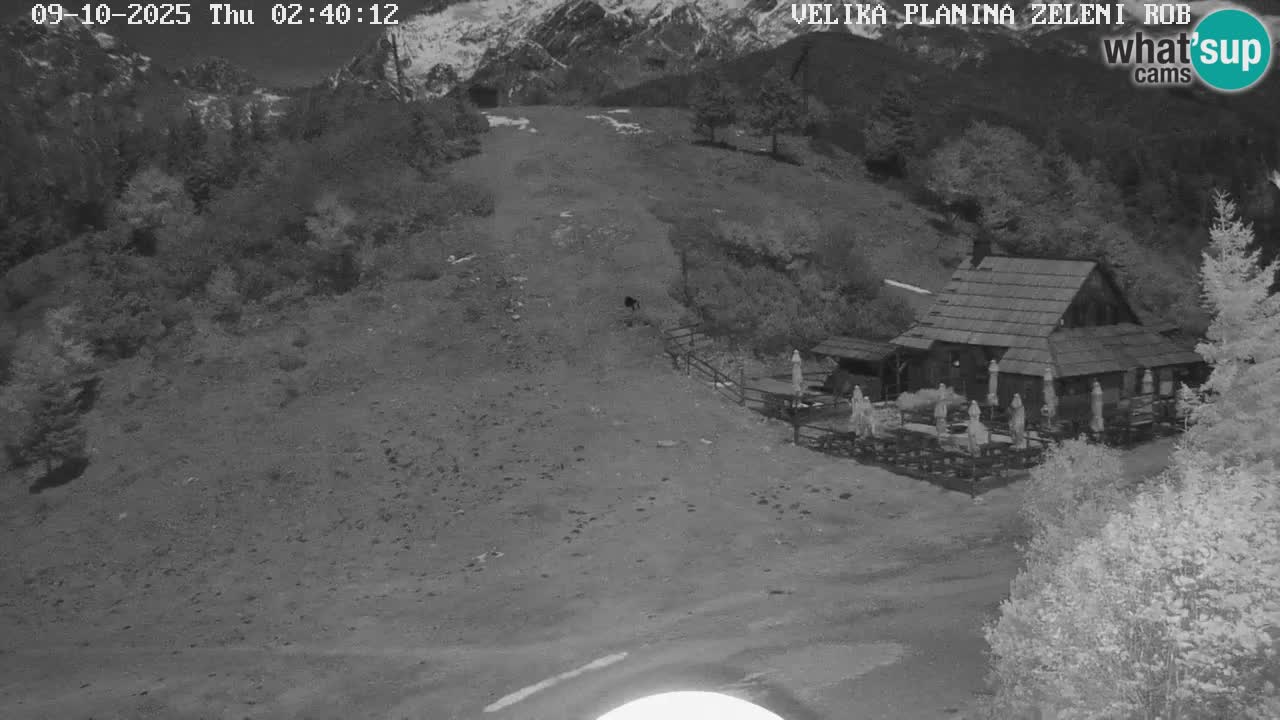 Zeleni Rob – Webcam live | Velika Planina