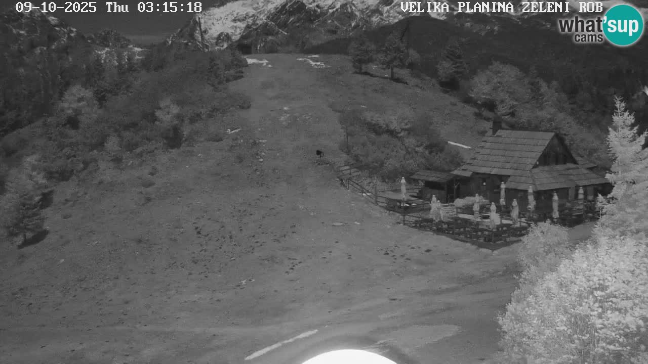 Zeleni Rob – Webcam live | Velika Planina