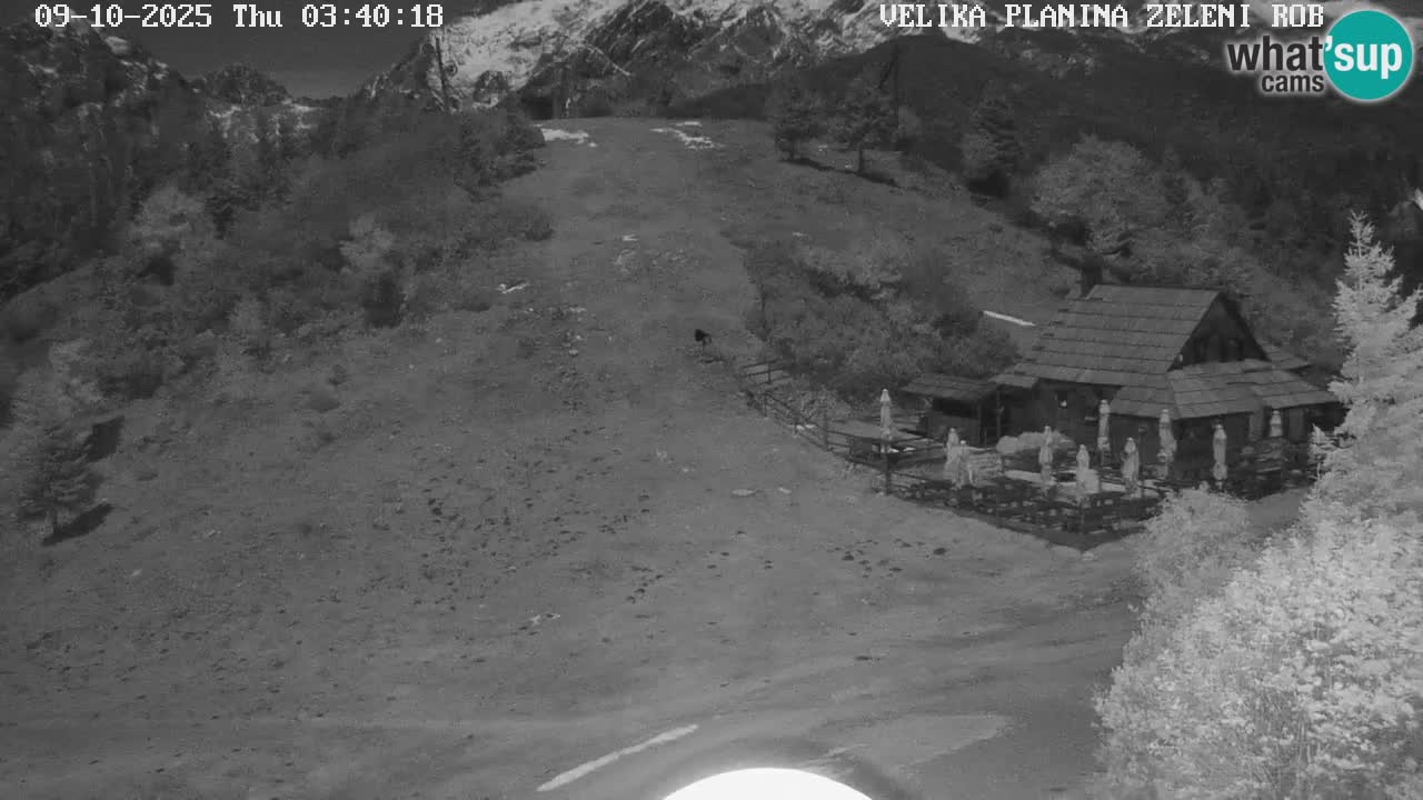 Zeleni Rob – Webcam live | Velika Planina