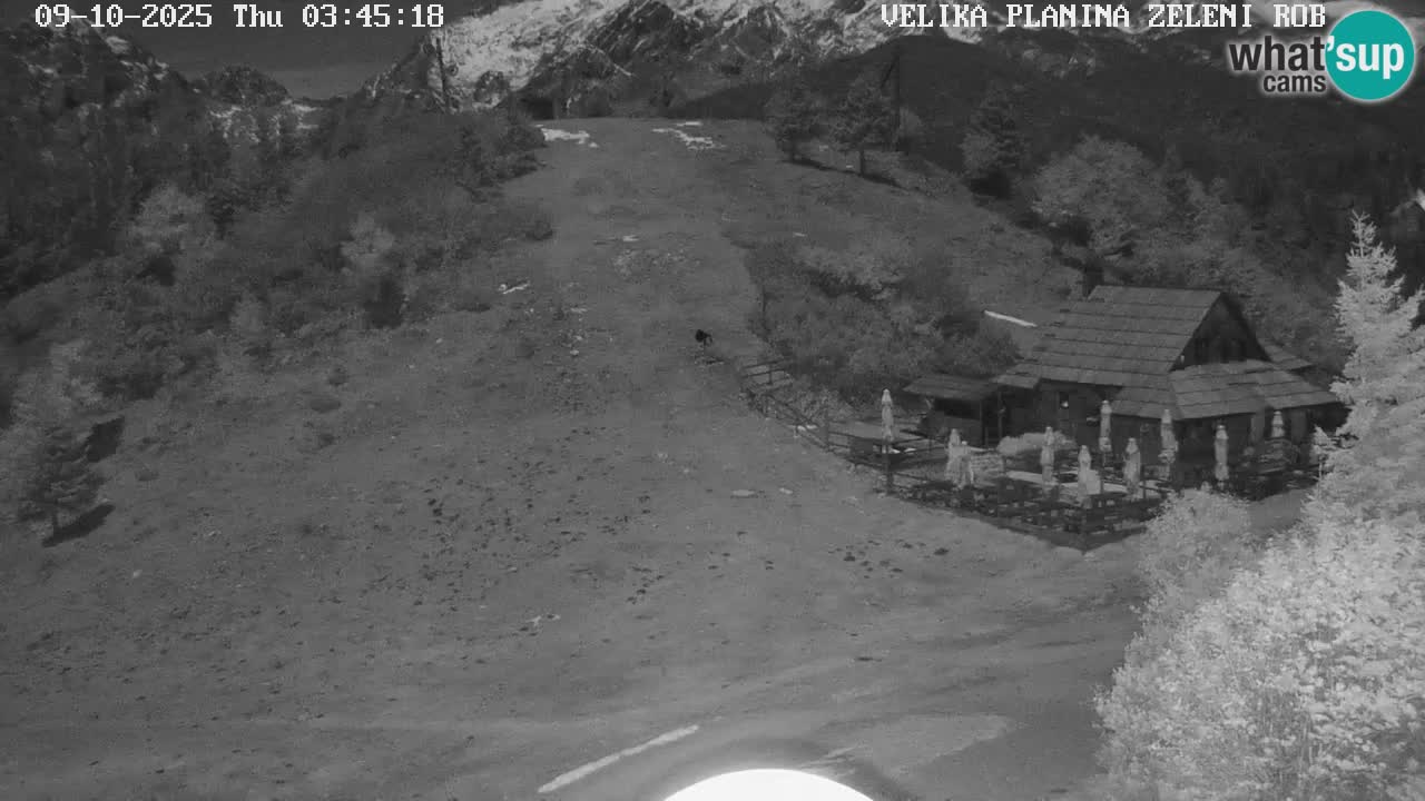Zeleni Rob – Webcam live | Velika Planina