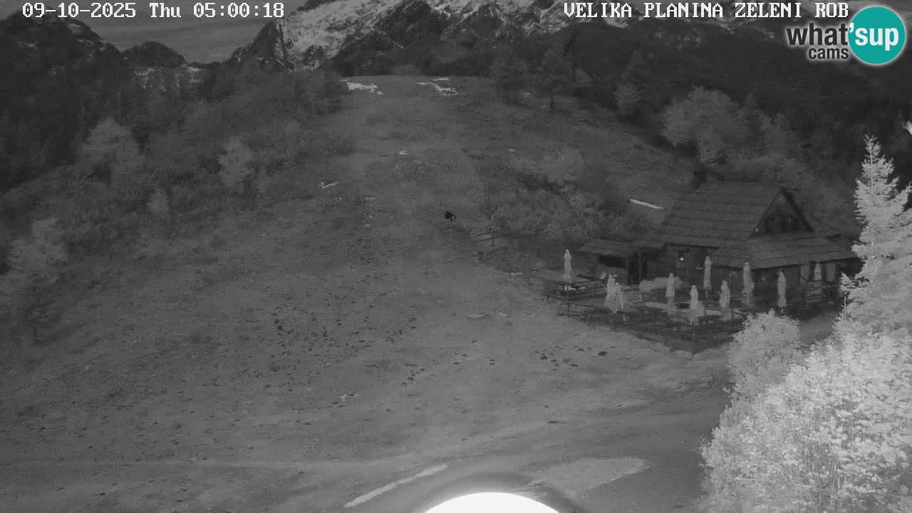 Zeleni Rob – Webcam live | Velika Planina