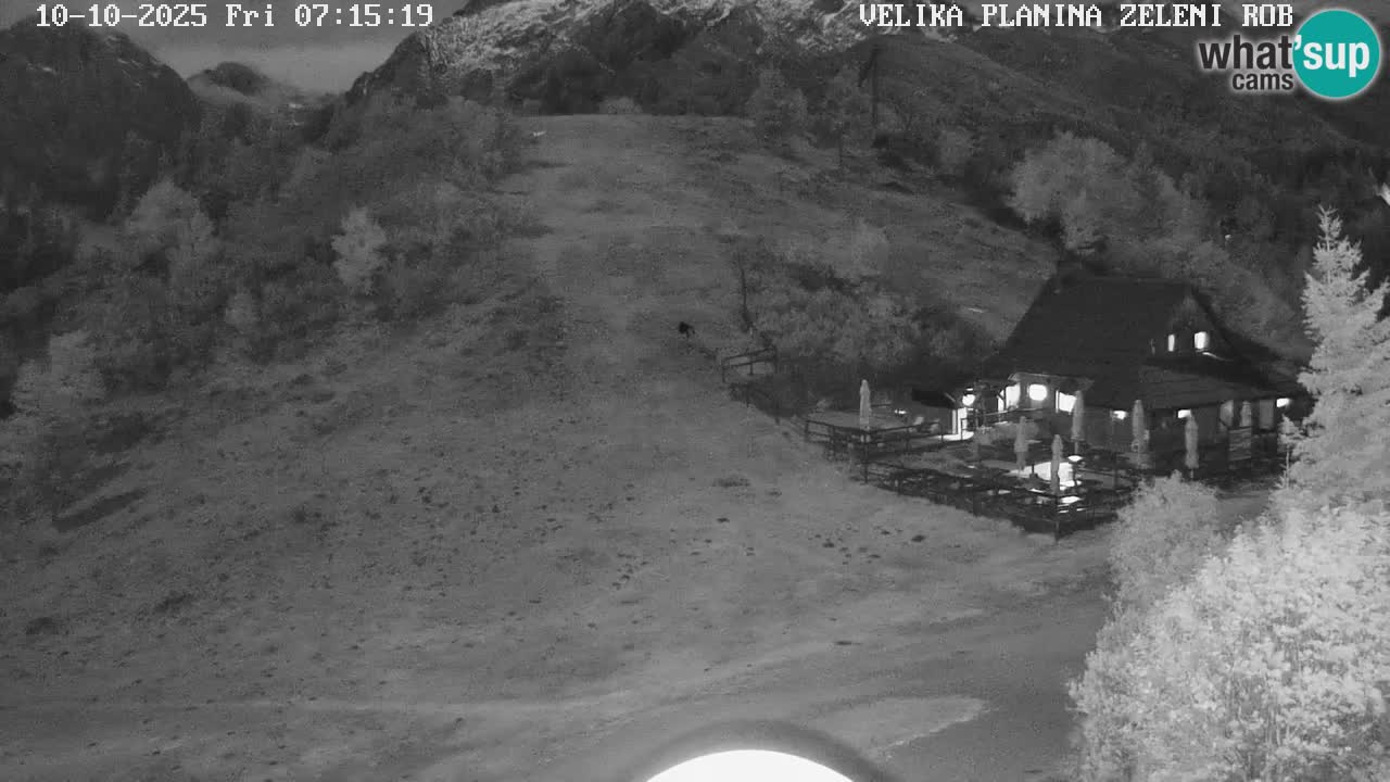 Zeleni Rob – Webcam live | Velika Planina