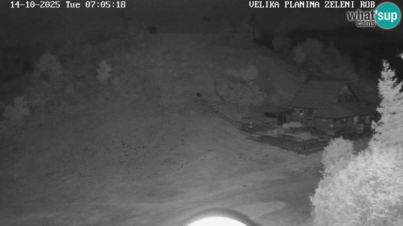 Zeleni Rob – Webcam live | Velika Planina