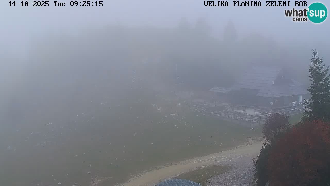 Zeleni Rob – Webcam live | Velika Planina