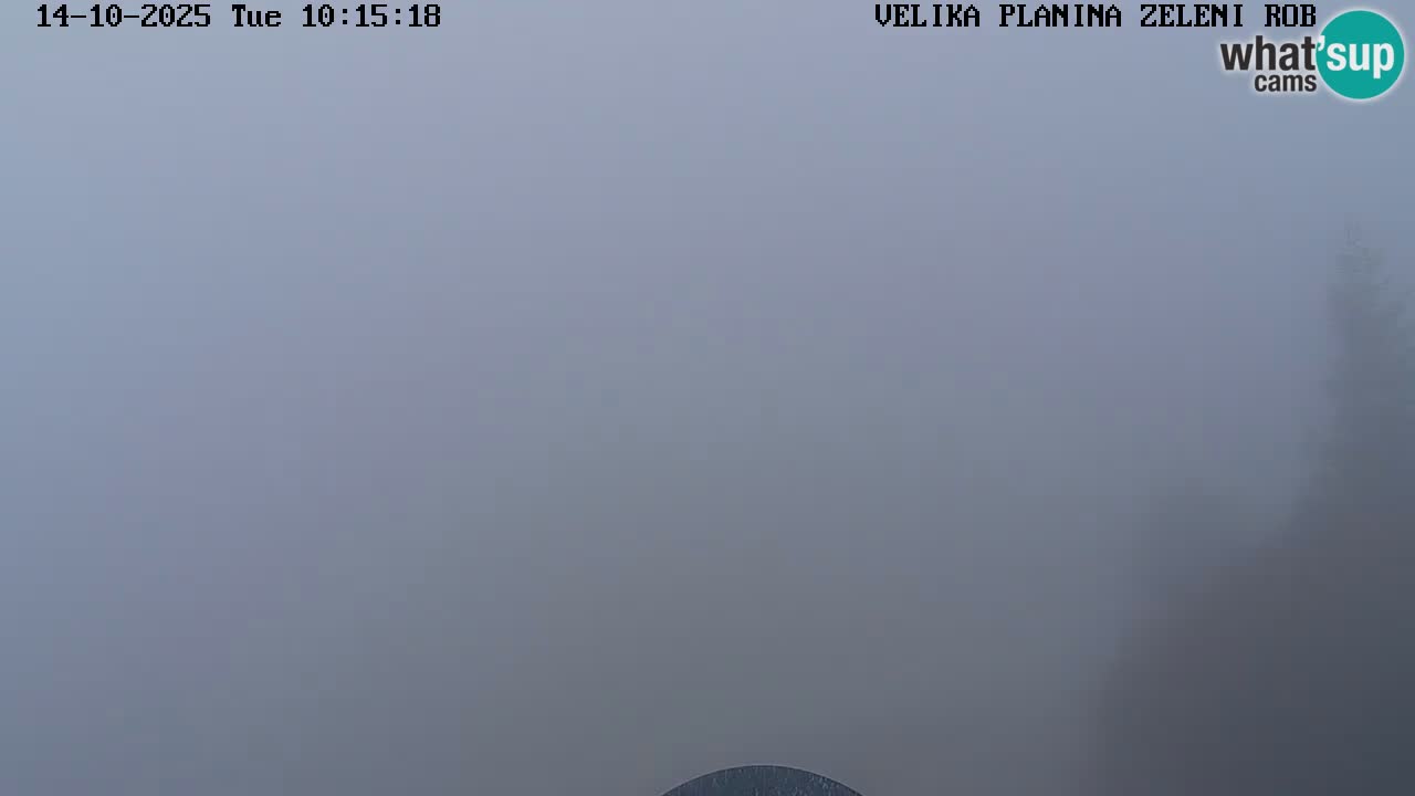 Zeleni Rob – Webcam live | Velika Planina