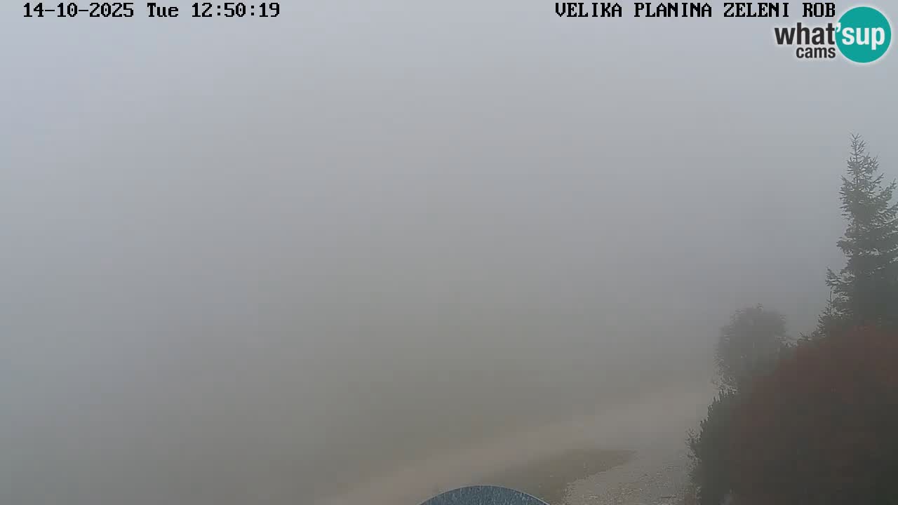 Zeleni Rob – Webcam live | Velika Planina