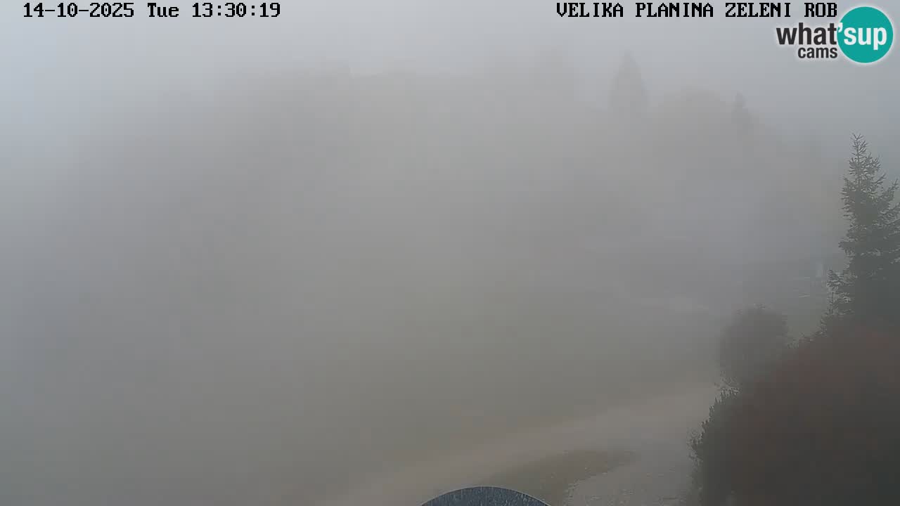 Zeleni Rob – Webcam live | Velika Planina