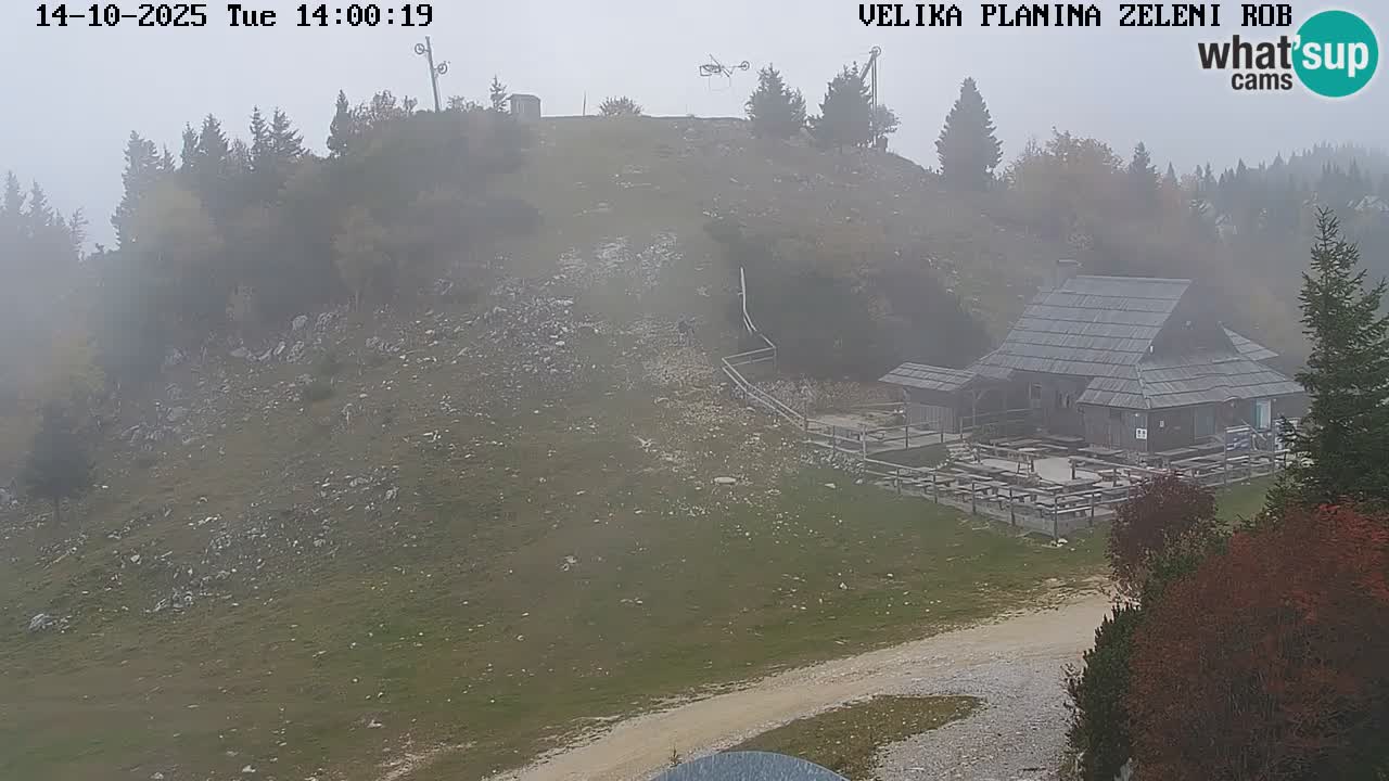 Zeleni Rob | Webcam live Velika Planina