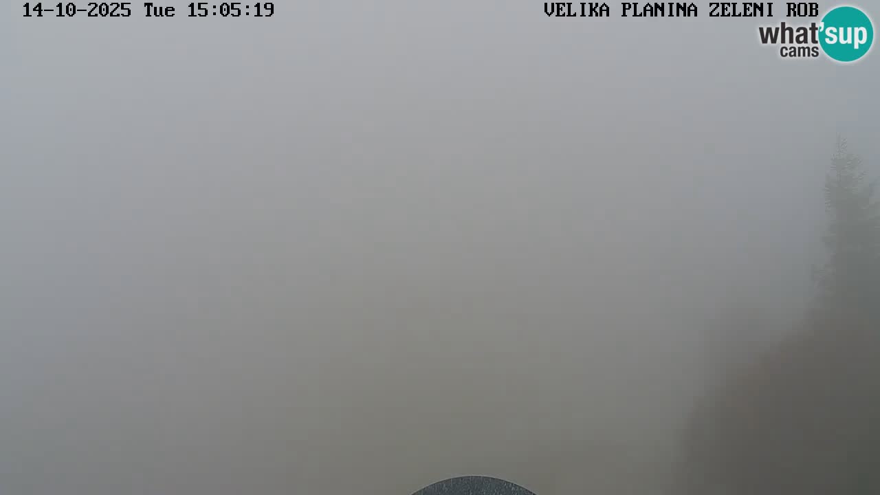 Zeleni Rob – Webcam live | Velika Planina