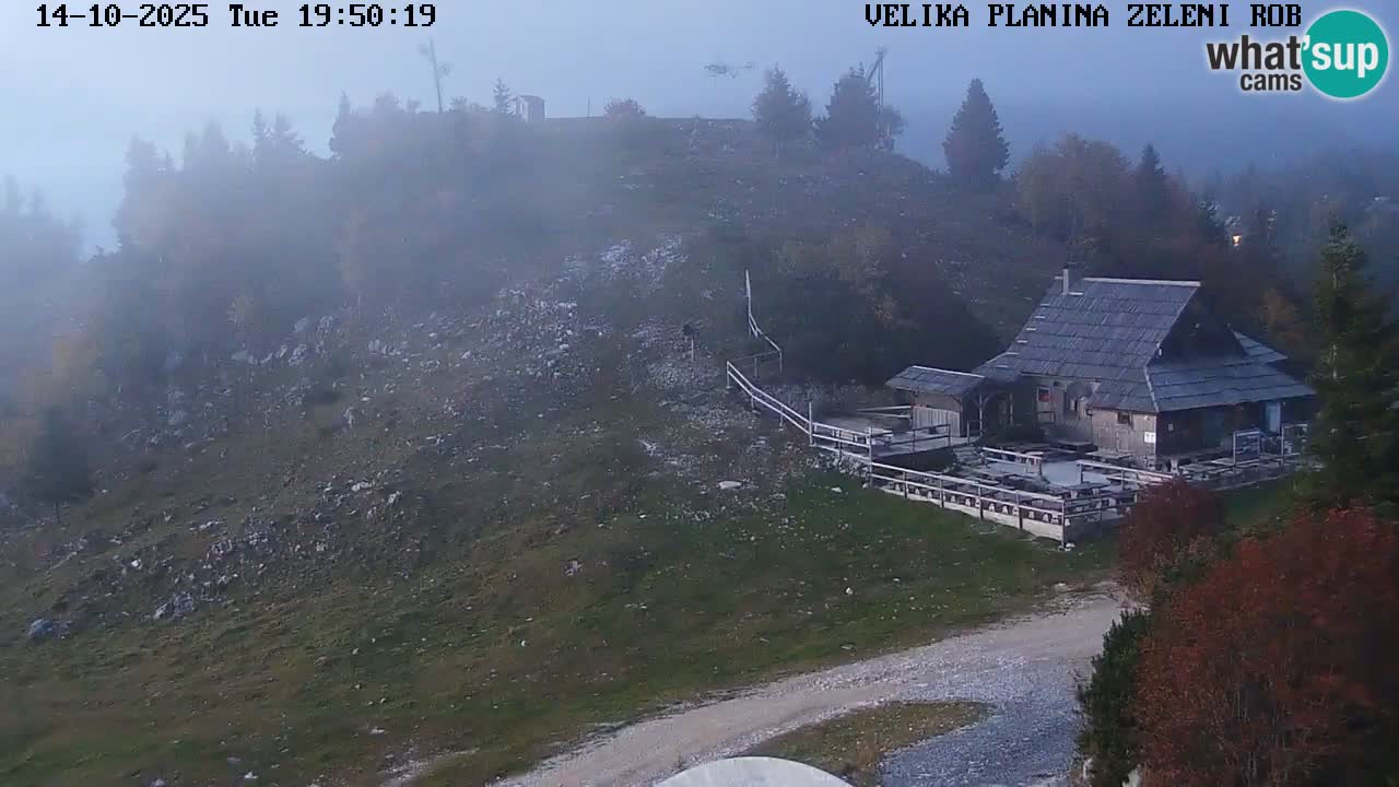 Zeleni Rob | Webcam live Velika Planina